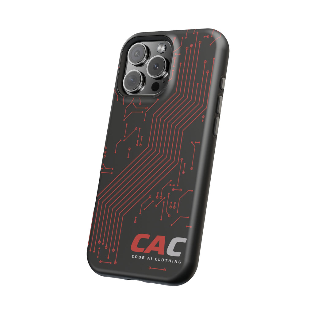 Code AI Circuit Phone Case