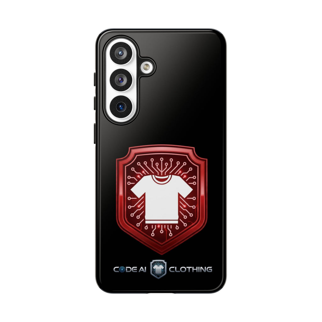 Red and White Code Case