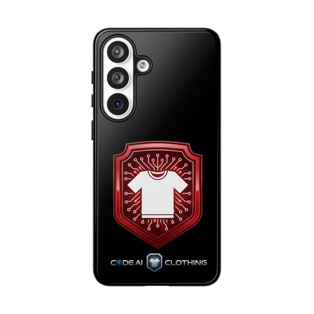 Red and White Code Case
