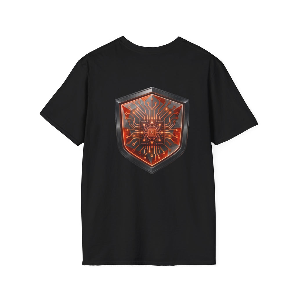 Code ai clothing  orange and blackSoftstyle T-Shirt