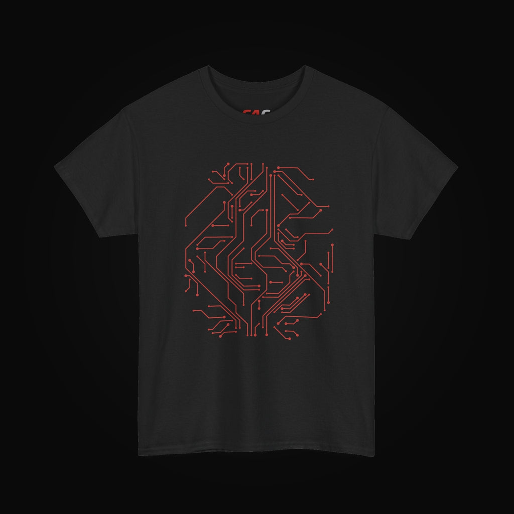 algorithm tee black background
