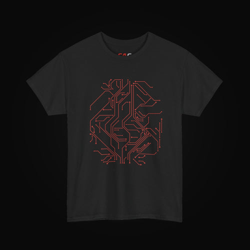 algorithm tee black background