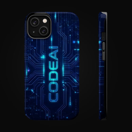 Blue Screen Case on black background