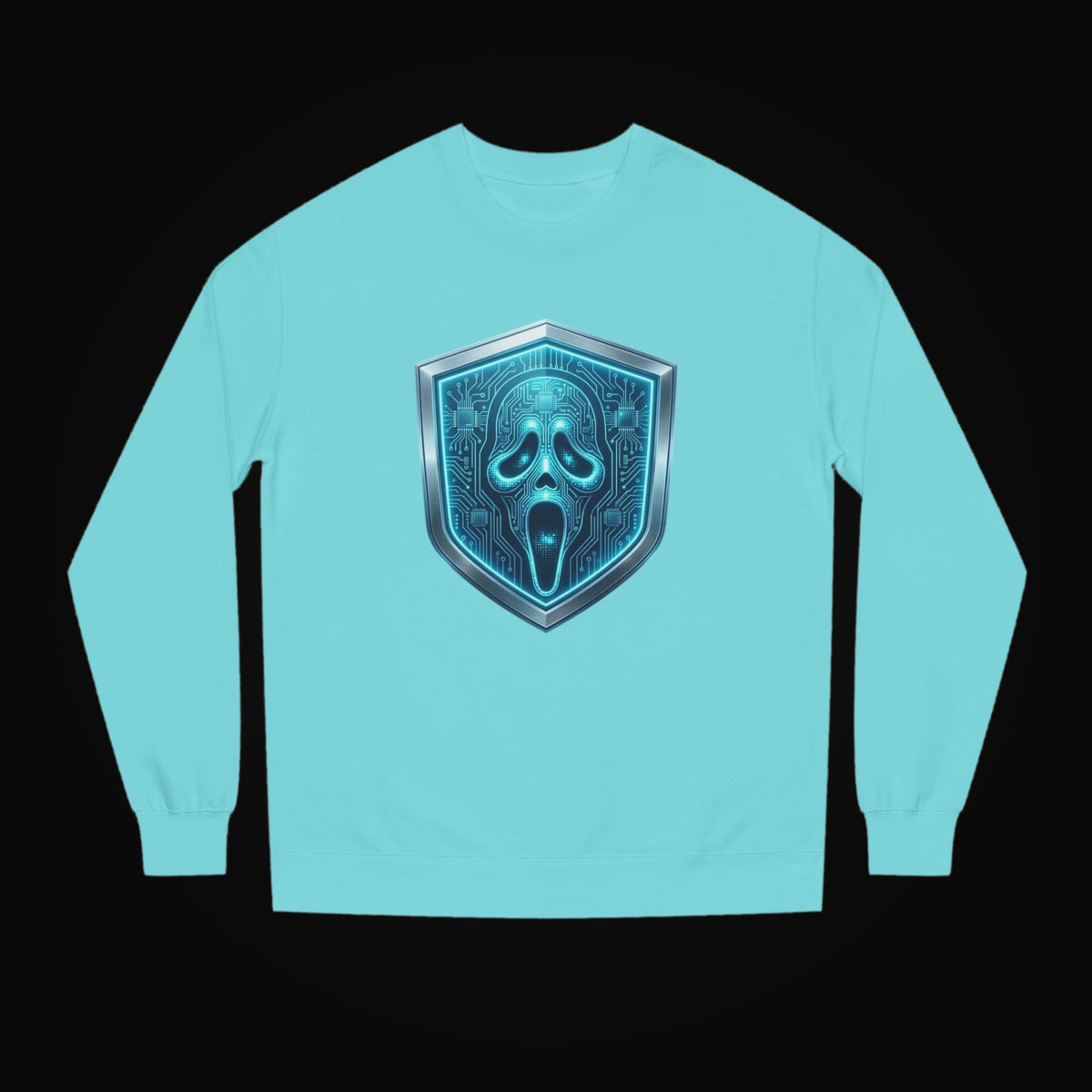 Ghost Protocol Crewneck on black background
